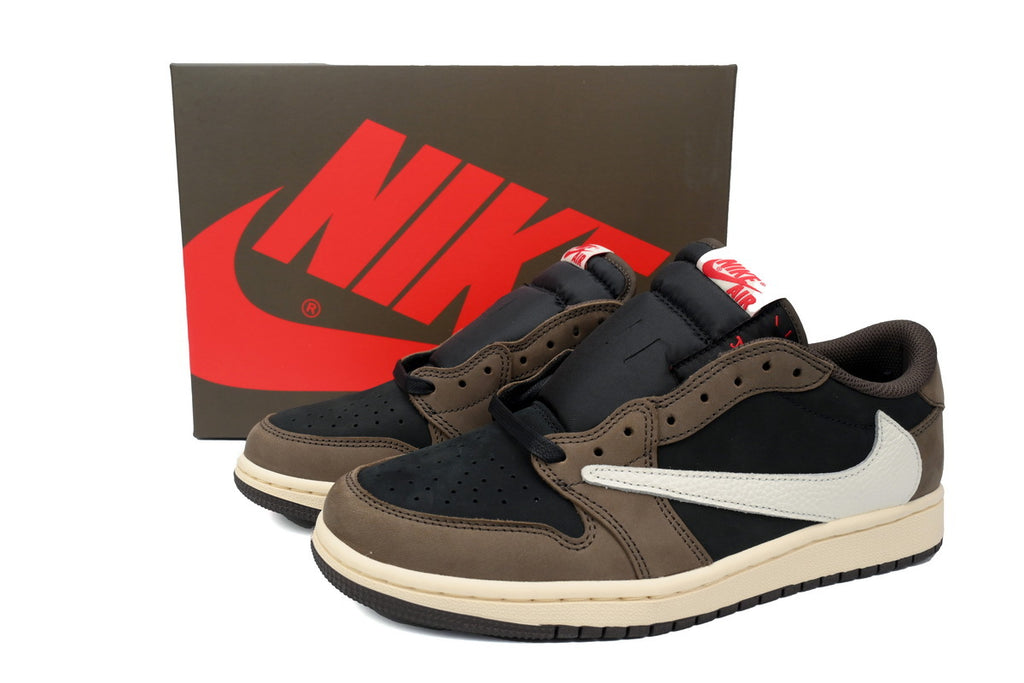 Air Jordan 1 Low x Travis Scott Mocha Brown
