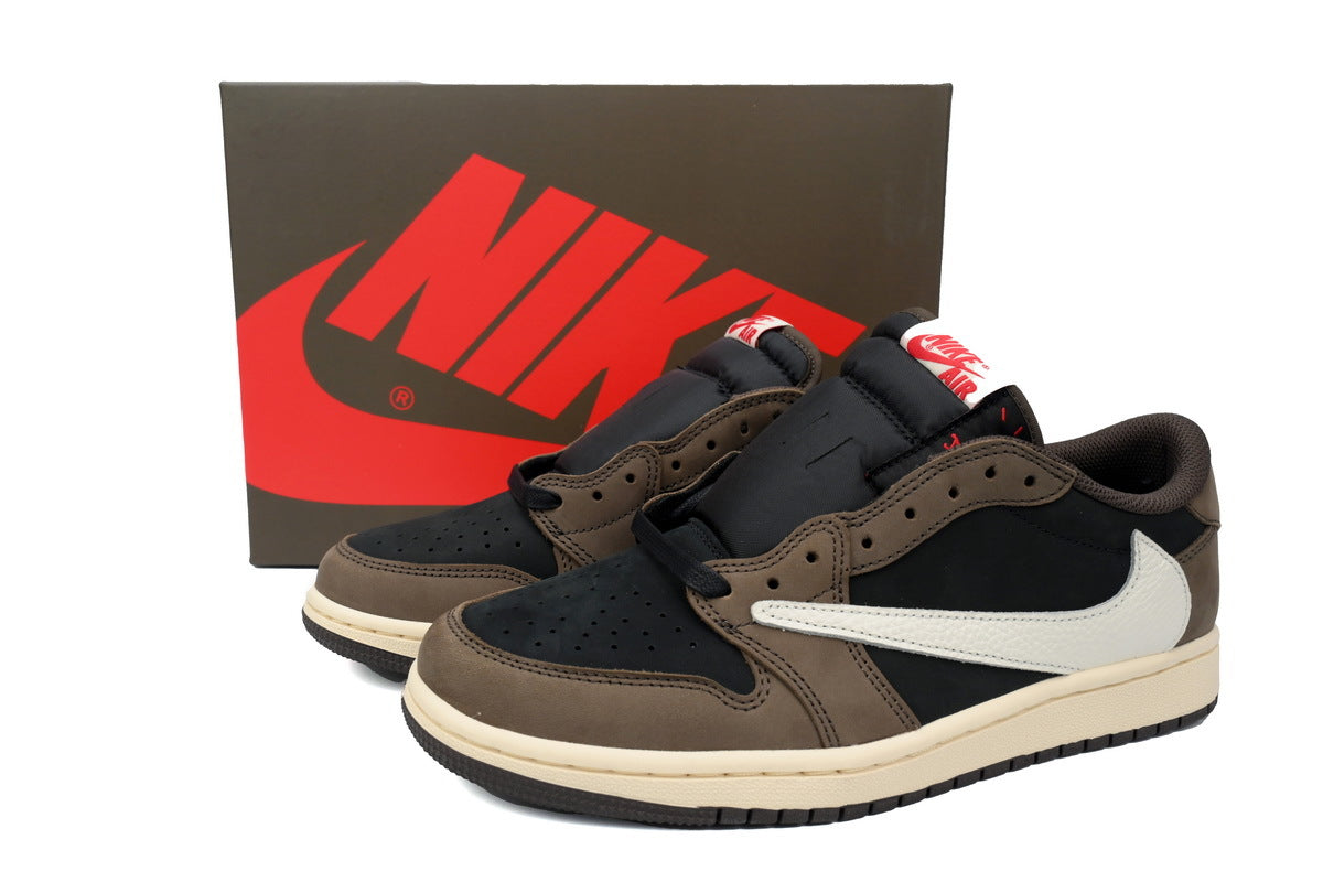 Air Jordan 1 Low x Travis Scott Mocha Brown