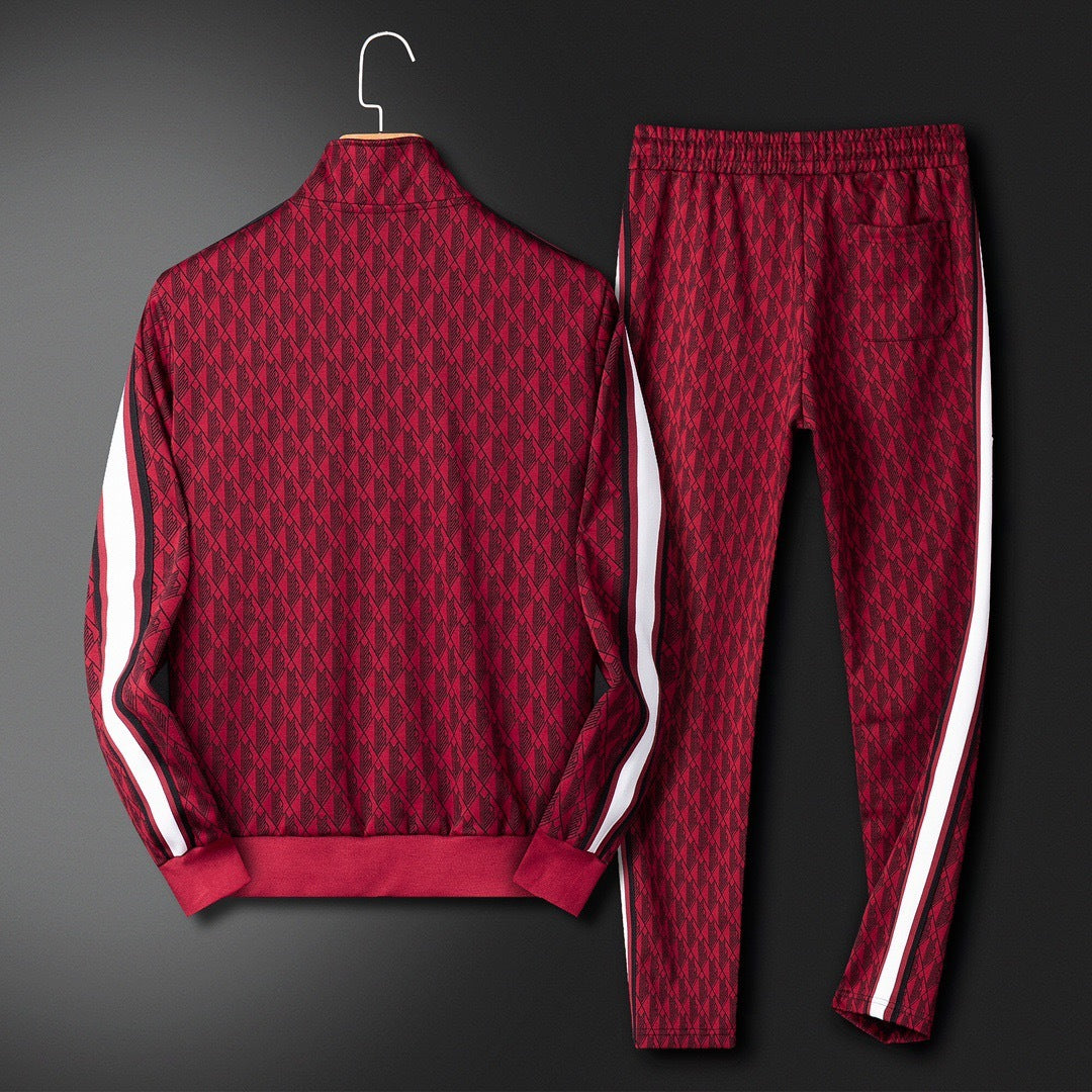 Lacoste Monogram Jacquard Tracksuit Set