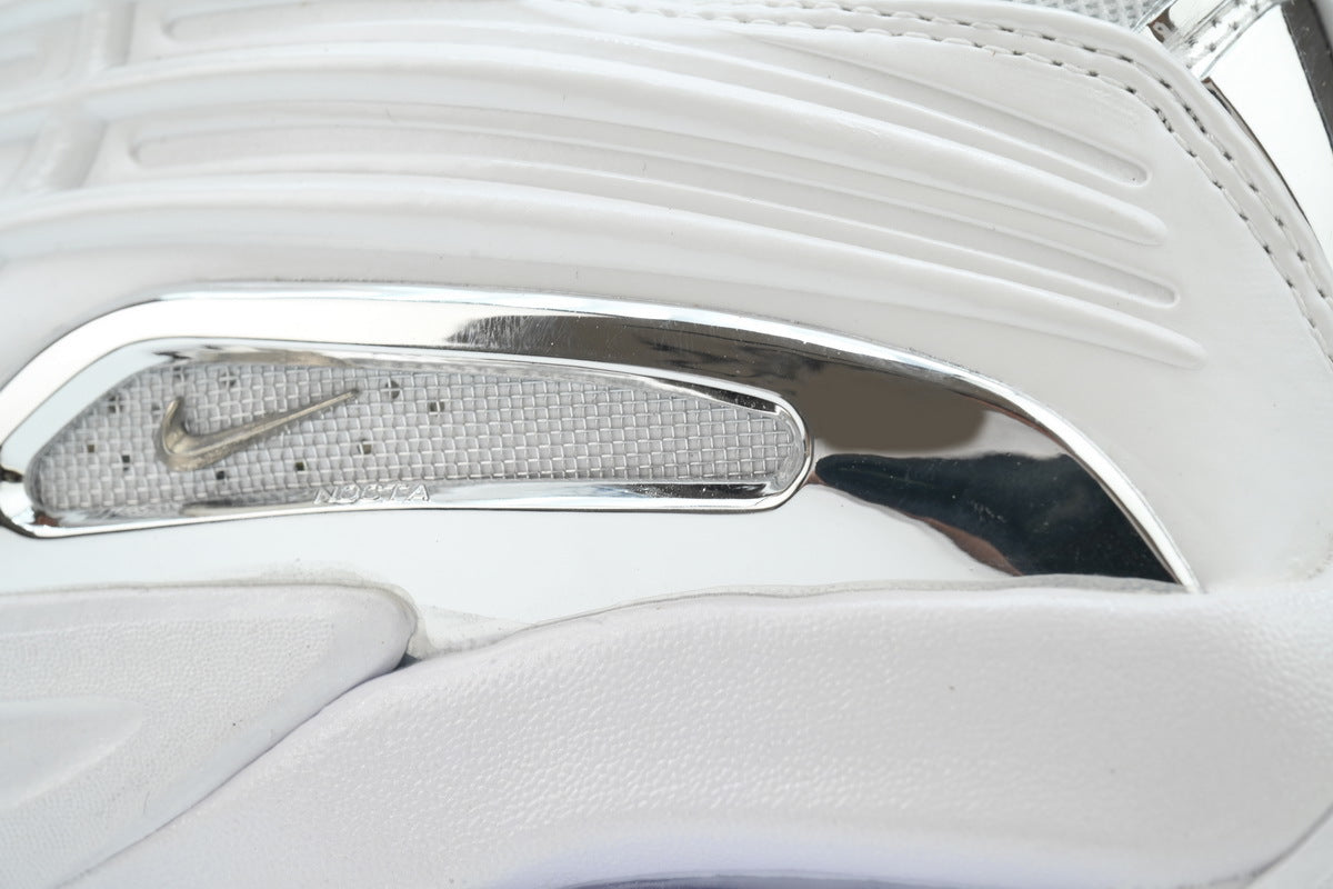 Nike Hot Step 2 x Drake NOCTA White/Chrome" Chromfersen + Schaft, komplett weißes Obermaterial