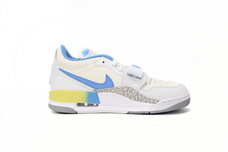 Jordan Legacy 312 Low UNC Blue white/blue/yellow gradient