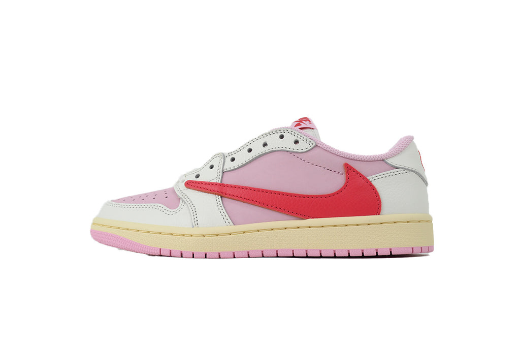 Air Jordan 1 Low OG x Travis Scott "Shisa White Pink Red"