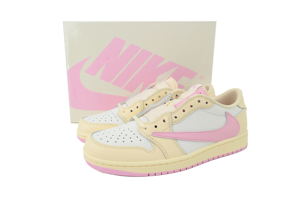 Air Jordan 1 Low OG x Travis Scott "Shisa Sail Pink