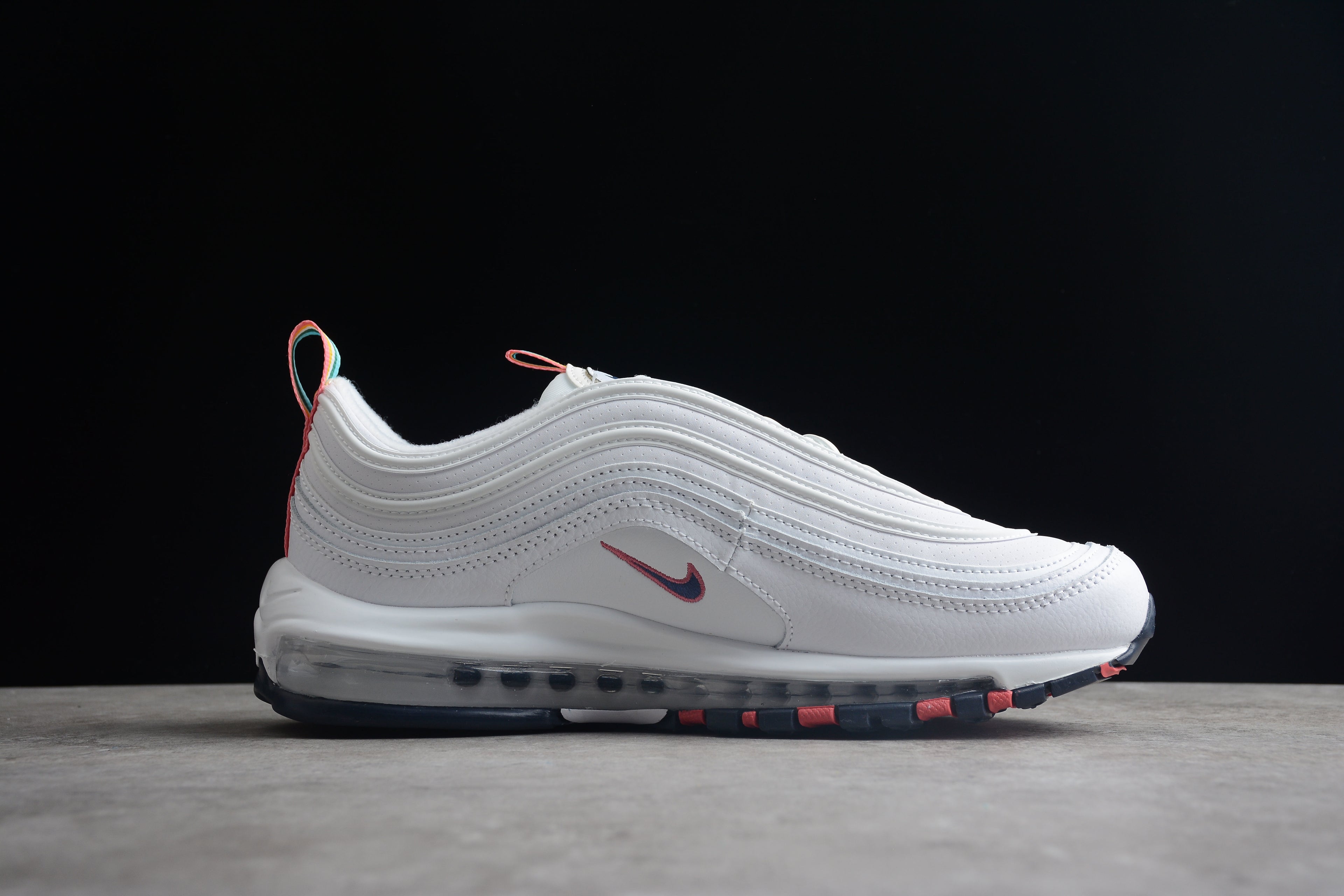Air Max 97 "White/Multi Pull Tabs