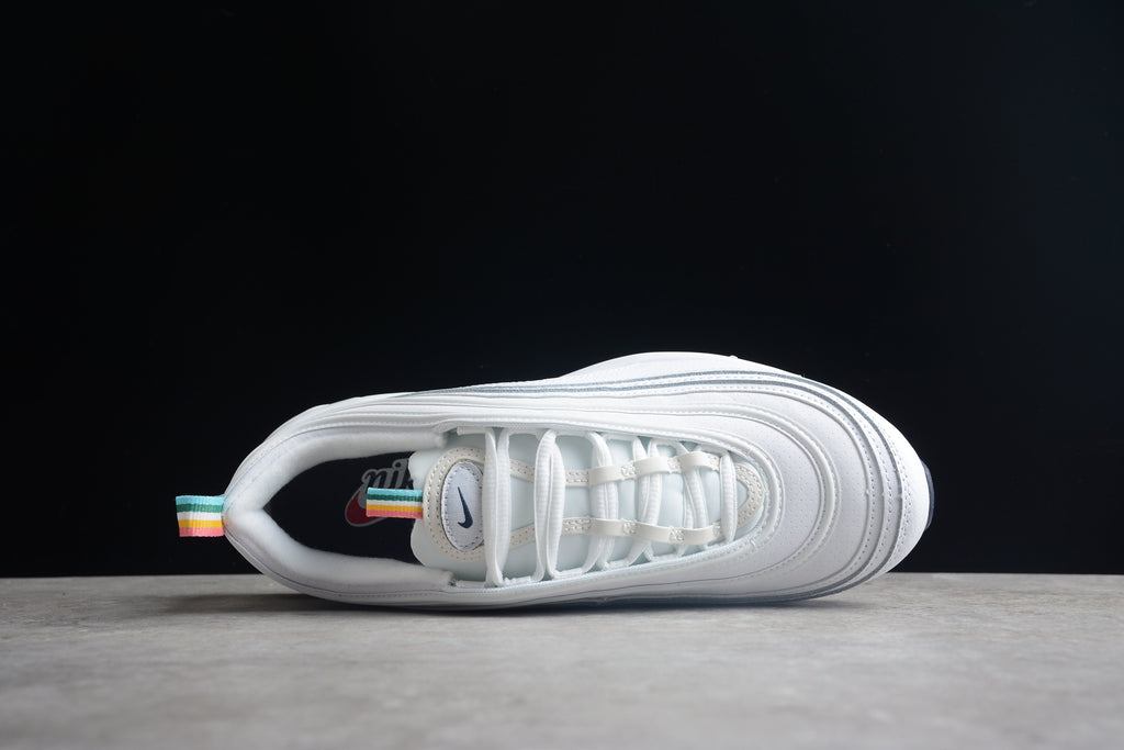 Air Max 97 "White/Multi Pull Tabs