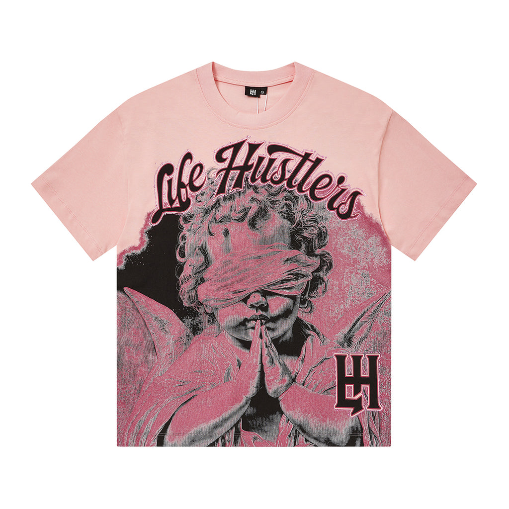 Life Hustlers "Angel" Grafik-T-Shirt