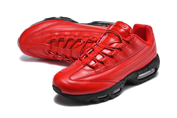 NIKE
x Supreme Air Max is 95 Lux "Red" sneakers