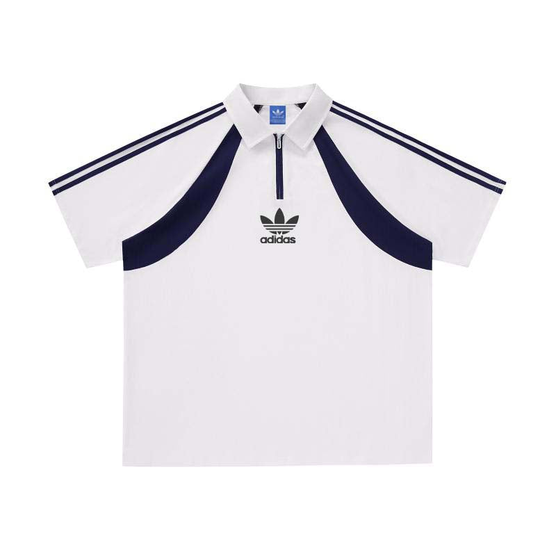Addias Originals Trefoil 1/4 Zip Polo Shirt