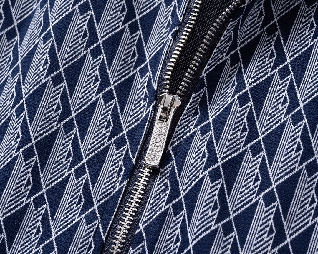 Lacoste Monogram Jacquard Tracksuit Set