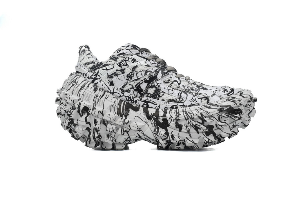 Balenciaga Defender Extreme Graffiti Print Sneaker