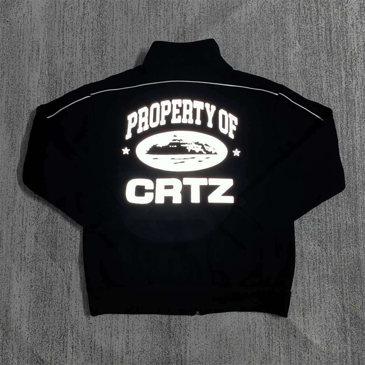 Corteiz "Property of CRTZ" Reflective Tracksuit full set ‘n