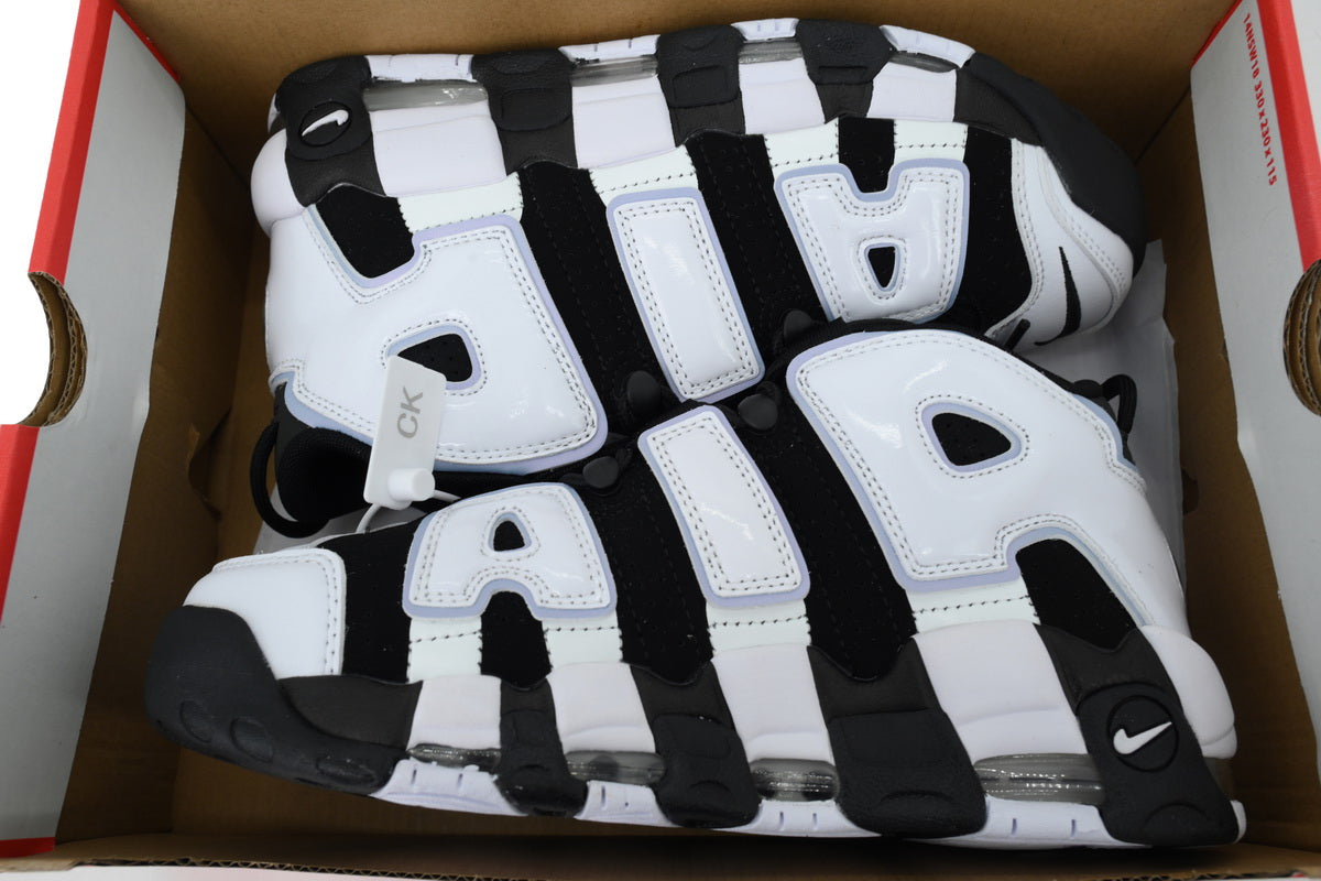 Air More Uptempo "Black White" 2020
