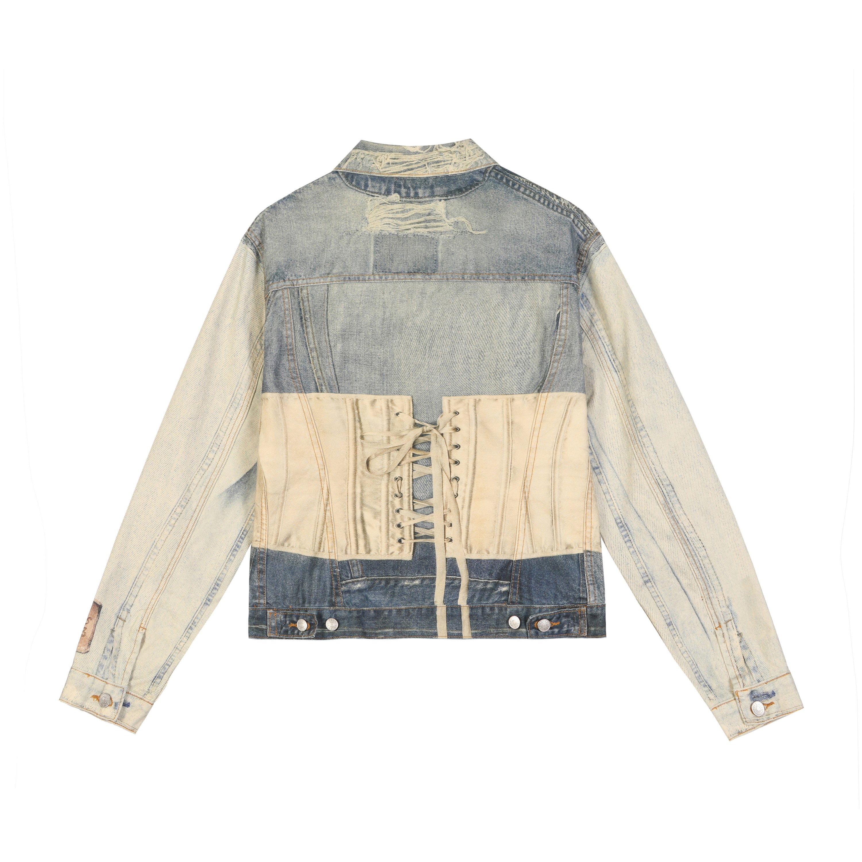 Acne Studios Denim Jacket with Corset Back