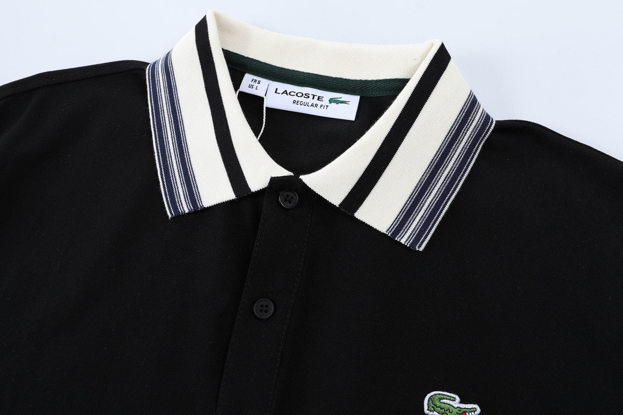 Lacoste Tipped Collar Polo Shirt - Regular Fit