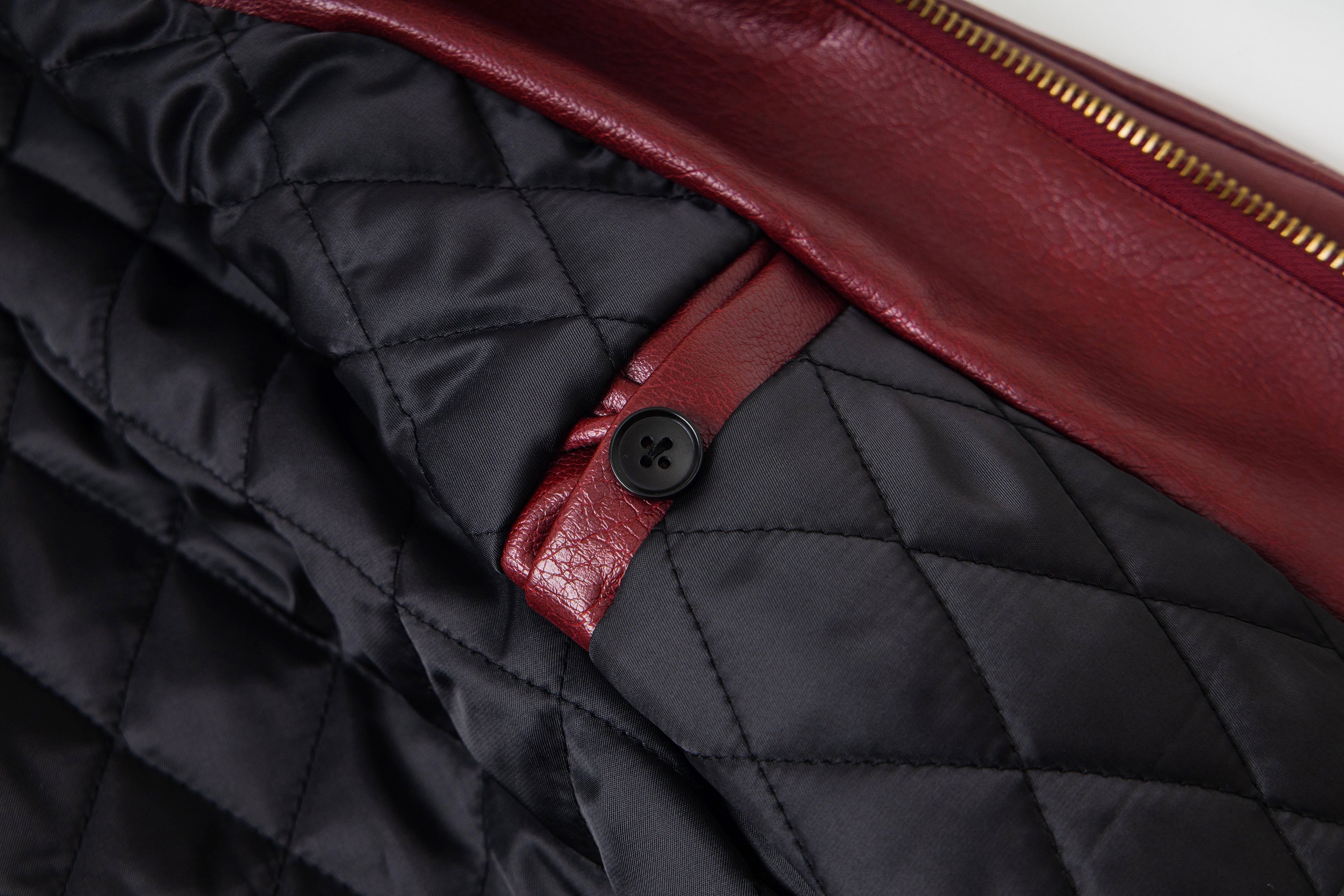Corteiz Alcatraz Leather Bomber Jacket