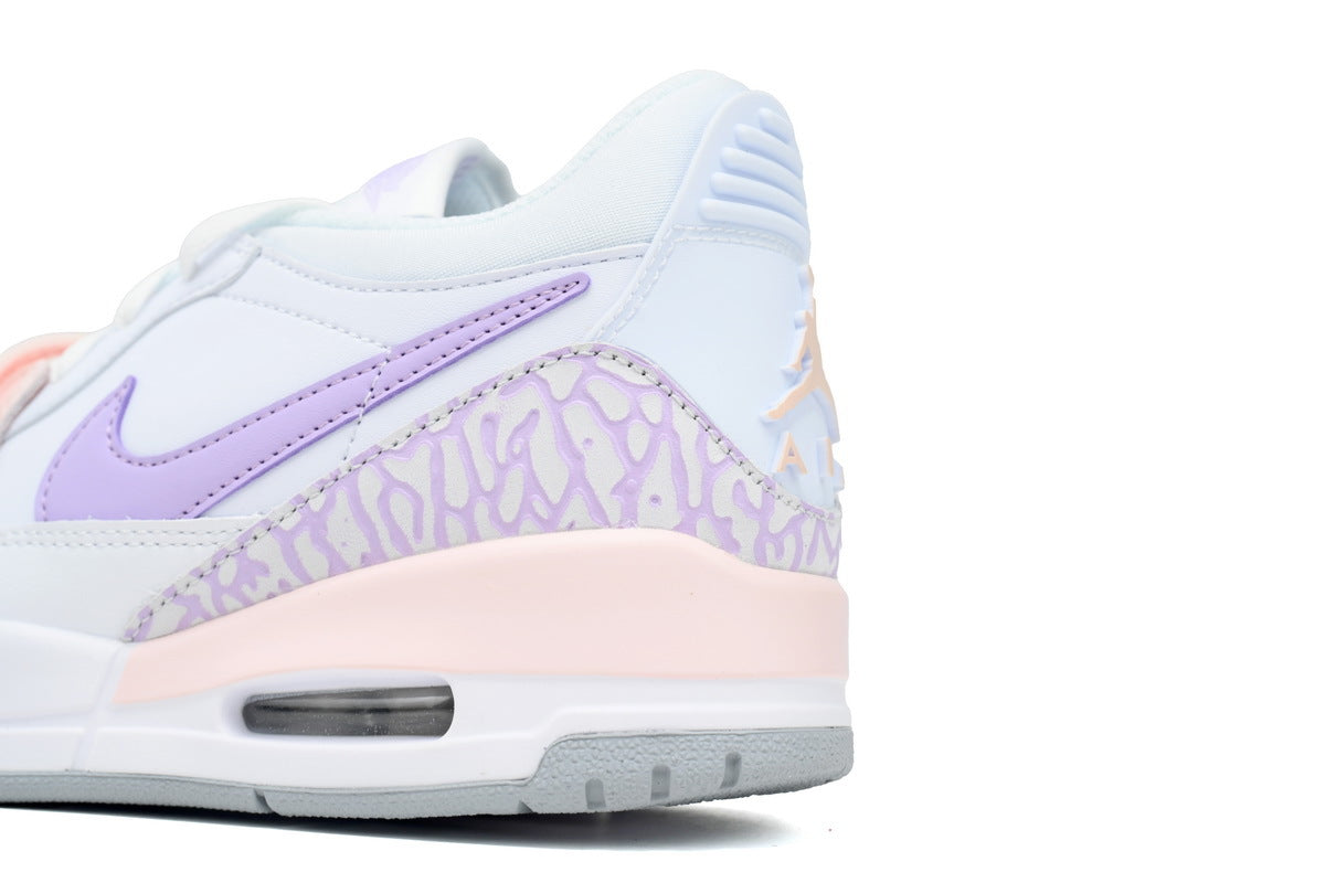 Jordan Legacy 312 Low White/Pink Bloom white/pink/purple pastel
