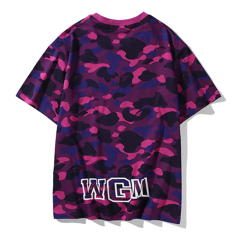 BAPE Shark Camo Tees