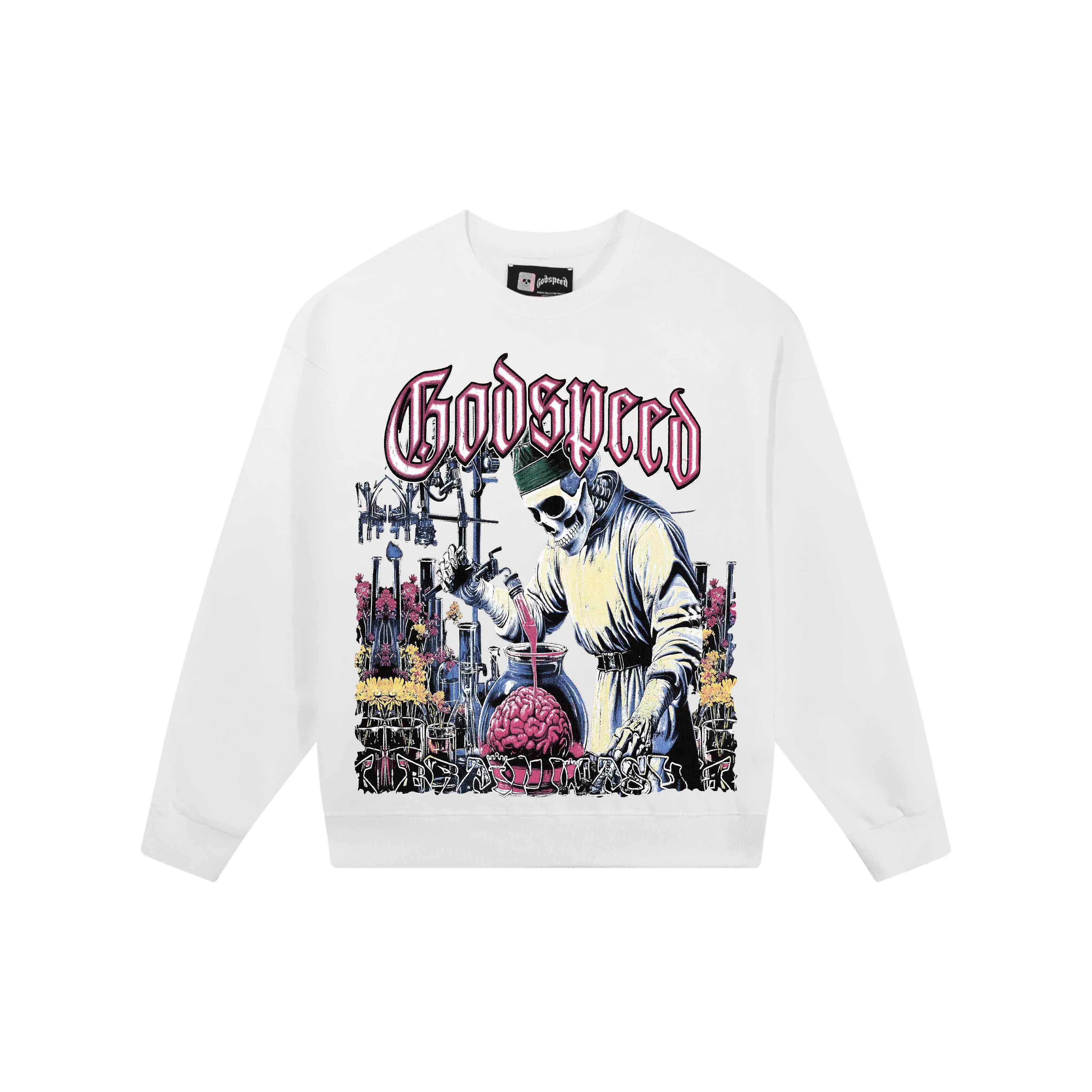 Godspeed "Brain Wash" Scientist Crewneck”