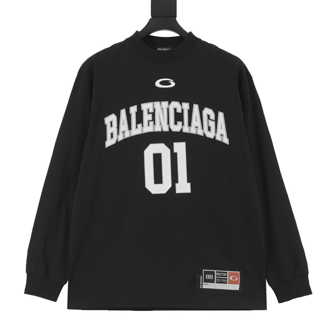 Balenciaga "Basketball 01" Long Sleeve T-Shirt
