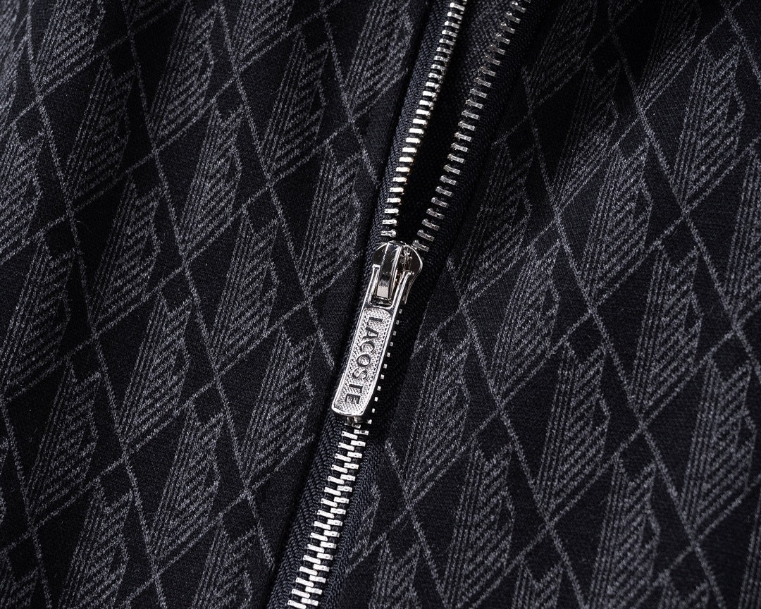 Lacoste Monogram Jacquard Tracksuit Set