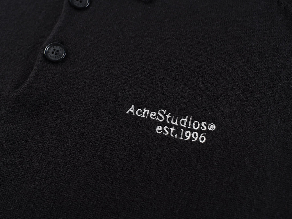 Acne Studios Knit Polo Sweater
