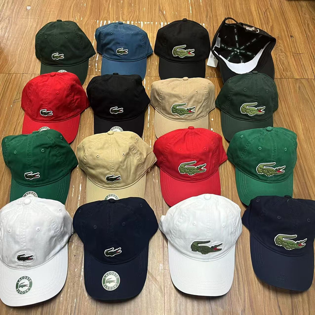Lacoste "Crocodile Logo" Dad Cap / 6-Panel Cap