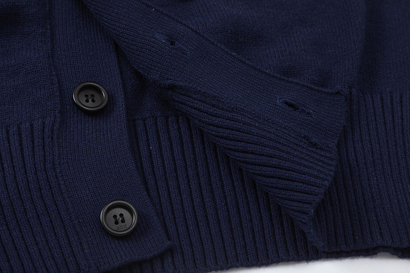 AMI Paris Ami de Coeur V-Neck Cardigan Unisex