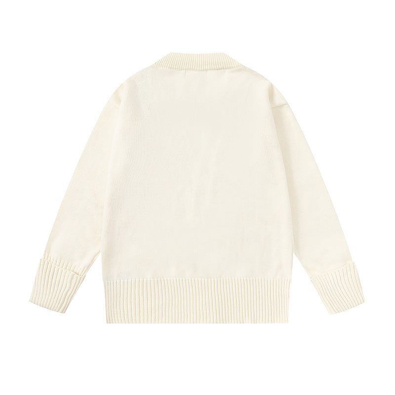 AMI Paris Ami de Coeur V-Neck Cardigan Unisex