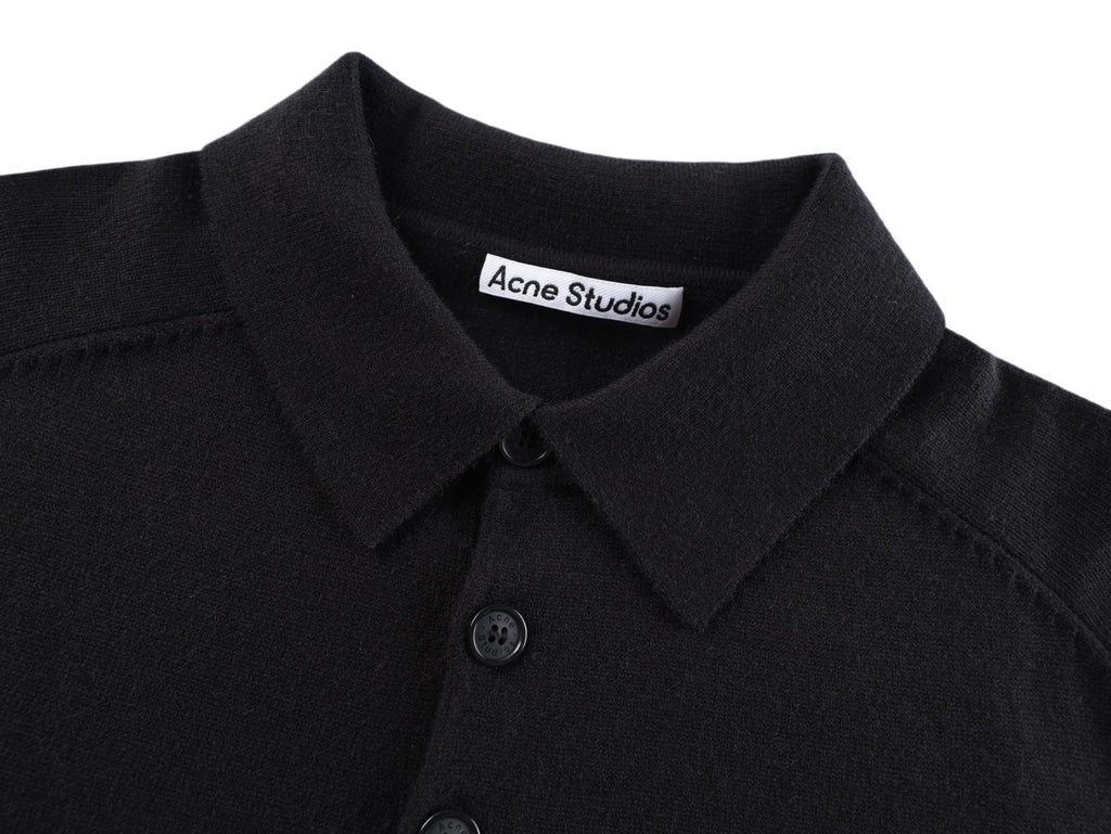 Acne Studios Knit Polo Sweater