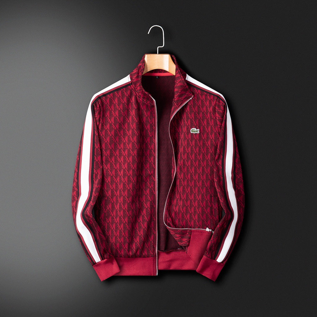 Lacoste Monogram Jacquard Tracksuit Set
