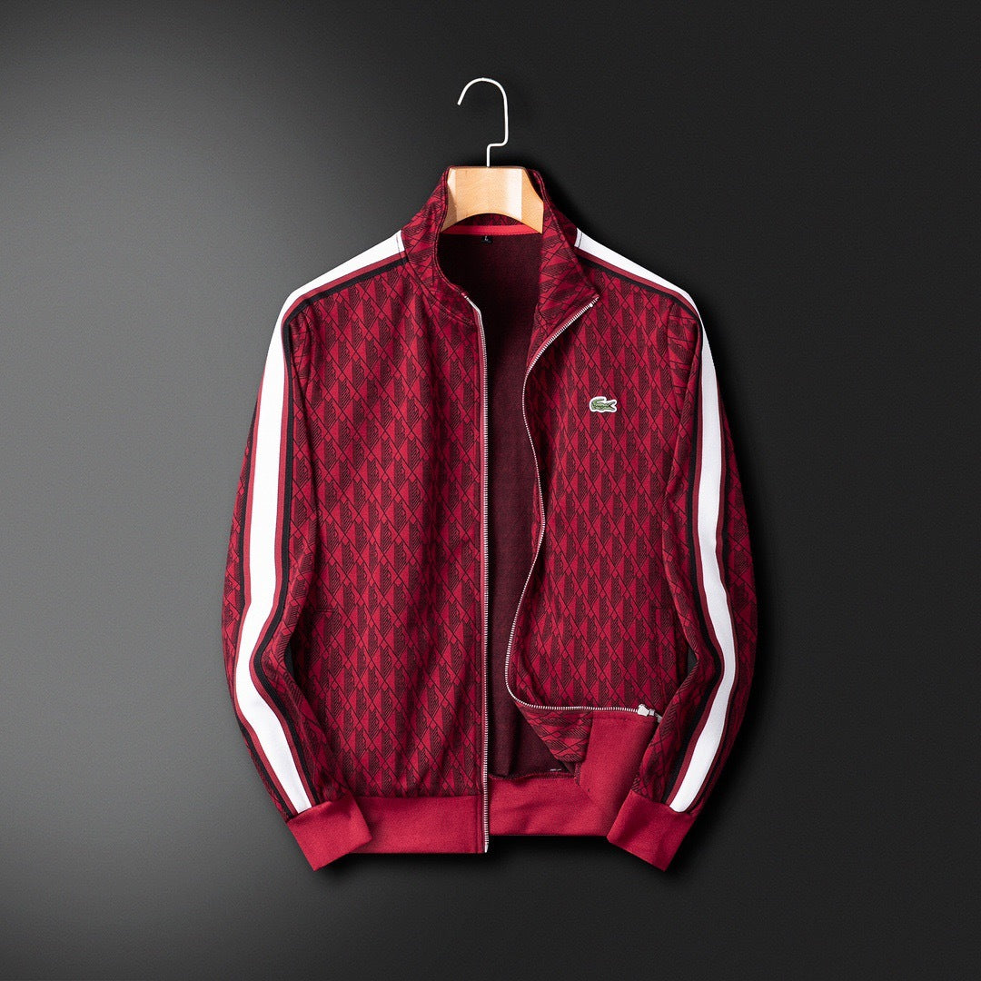 Lacoste Monogram Jacquard Tracksuit Set