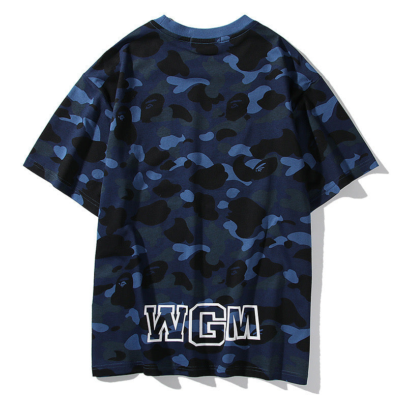 BAPE Shark Camo Tees