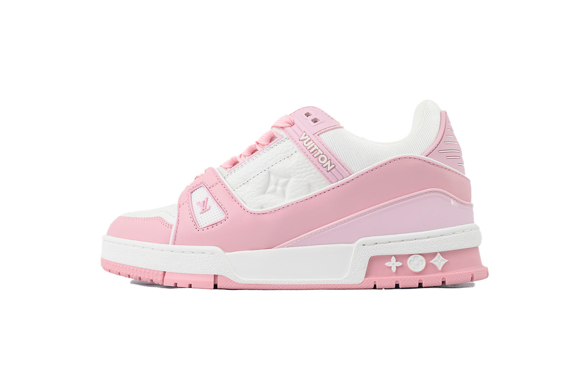 Louis Vuitton LV Trainer "Pink / White