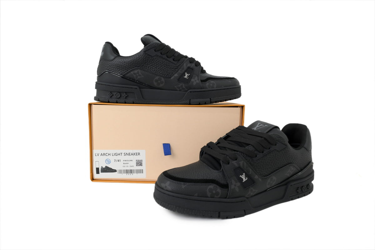 Louis Vuitton Trainer Black Monogram