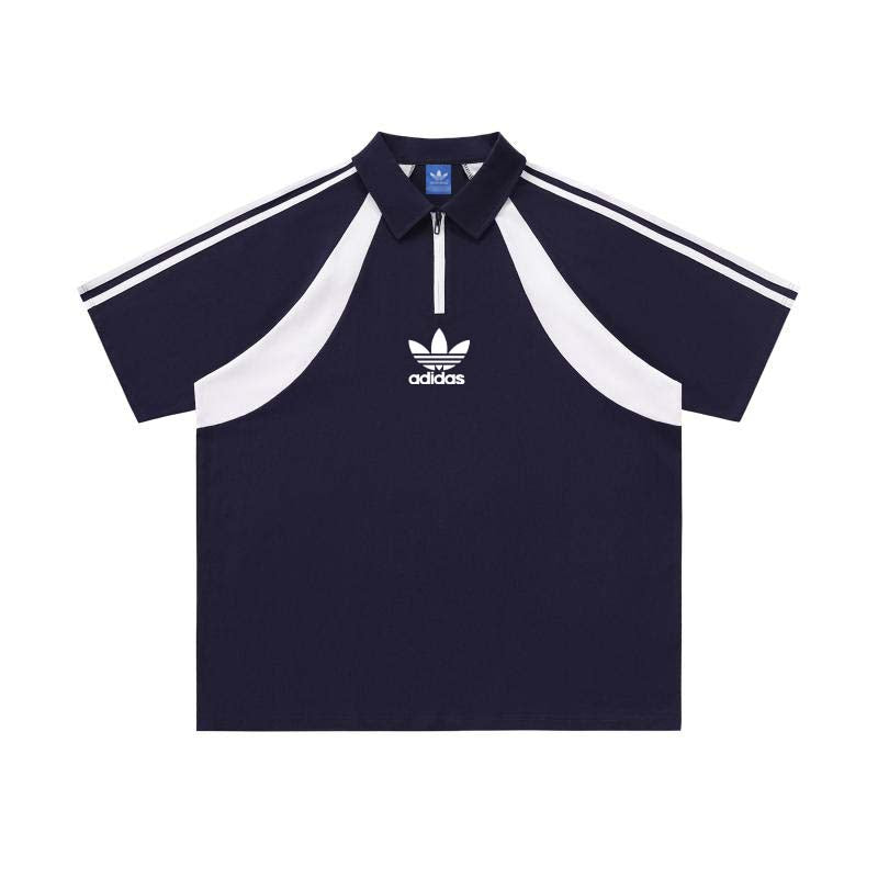 Addias Originals Trefoil 1/4 Zip Polo Shirt