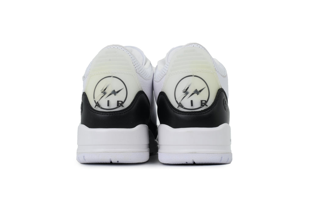 Air Jordan 3 x Fragment Design "White/Black