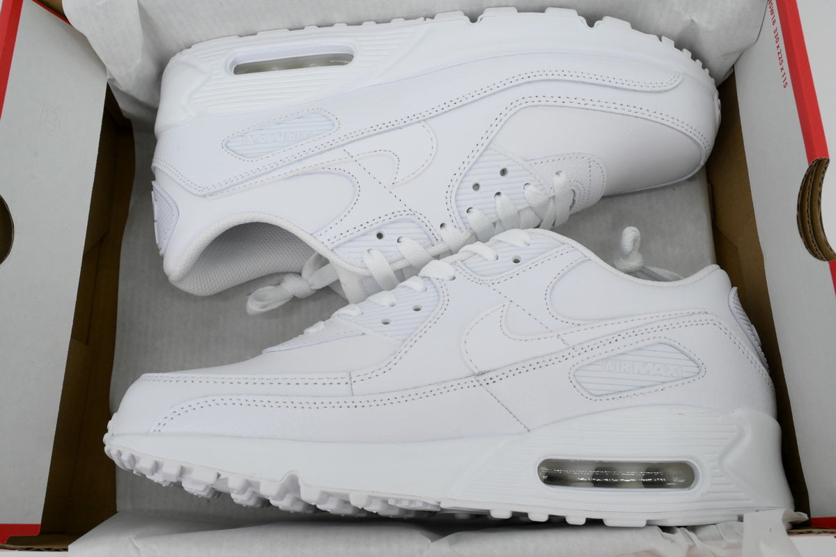 Nike Air Max 90 Leather Triple White