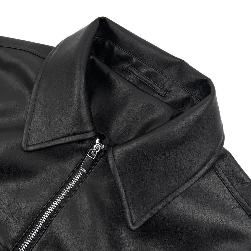 Dior Men Lederjacke mit "Cannage"-Steppmuster
