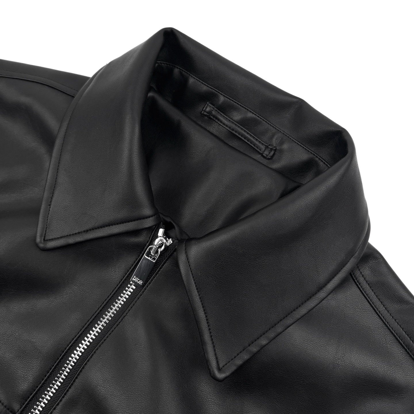 Dior Men "Cannage" Leather + Quilted Jacket