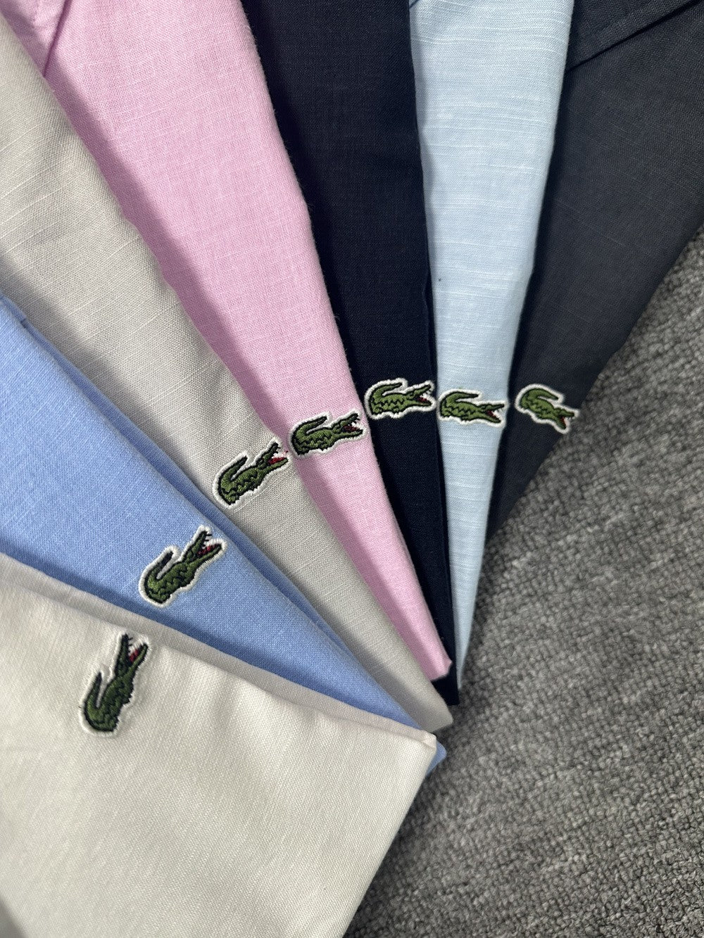 Lacoste Classic Fit Oxford Button-Down Shirt - Long Sleeve
