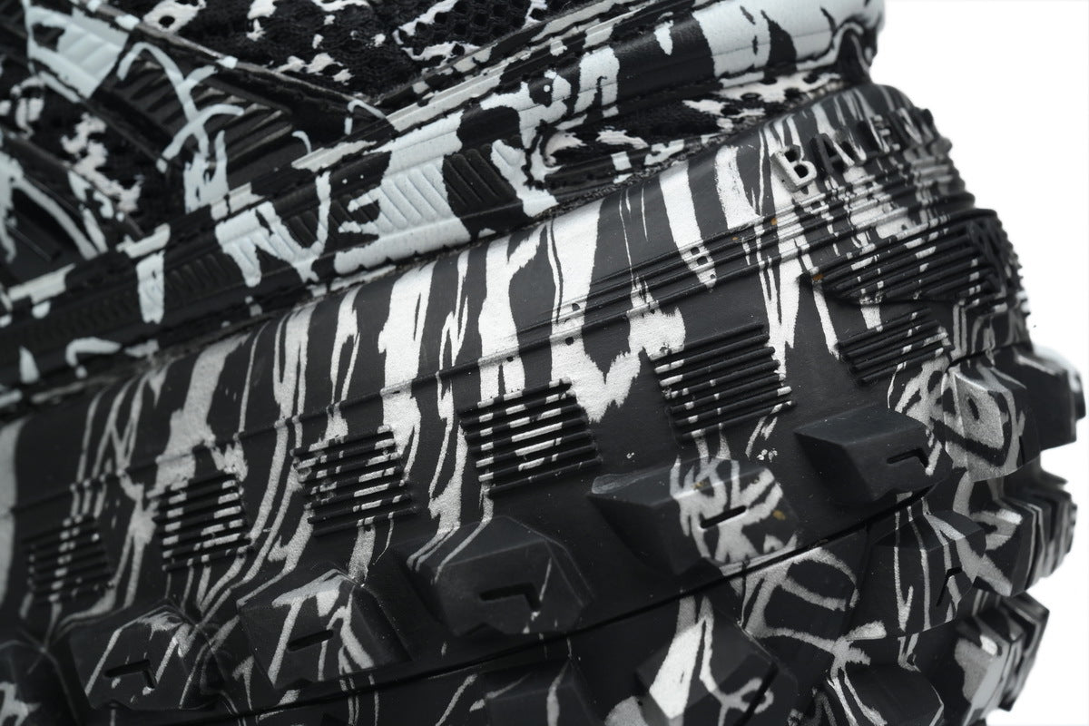 Balenciaga Defender Extreme Graffiti Print Sneaker
