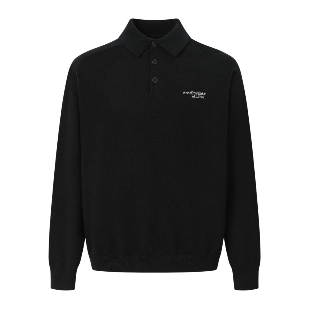 Acne Studios Knit Polo Sweater