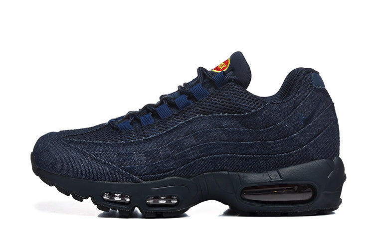 This is a Nike Air Max 95 in a denim colorway, most likely from the Nike x Levi’s collaboration.