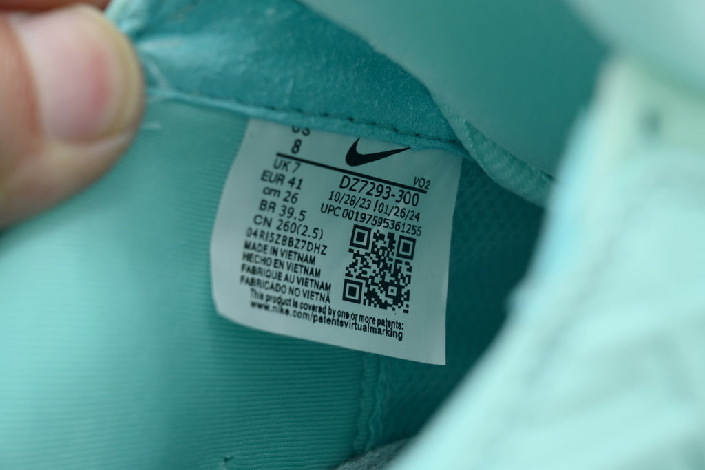 Nike Hot Step 2 x Drake NOCTA Mint Foam" Silberne Ferse + Schaft, blaugrünes Obermaterial