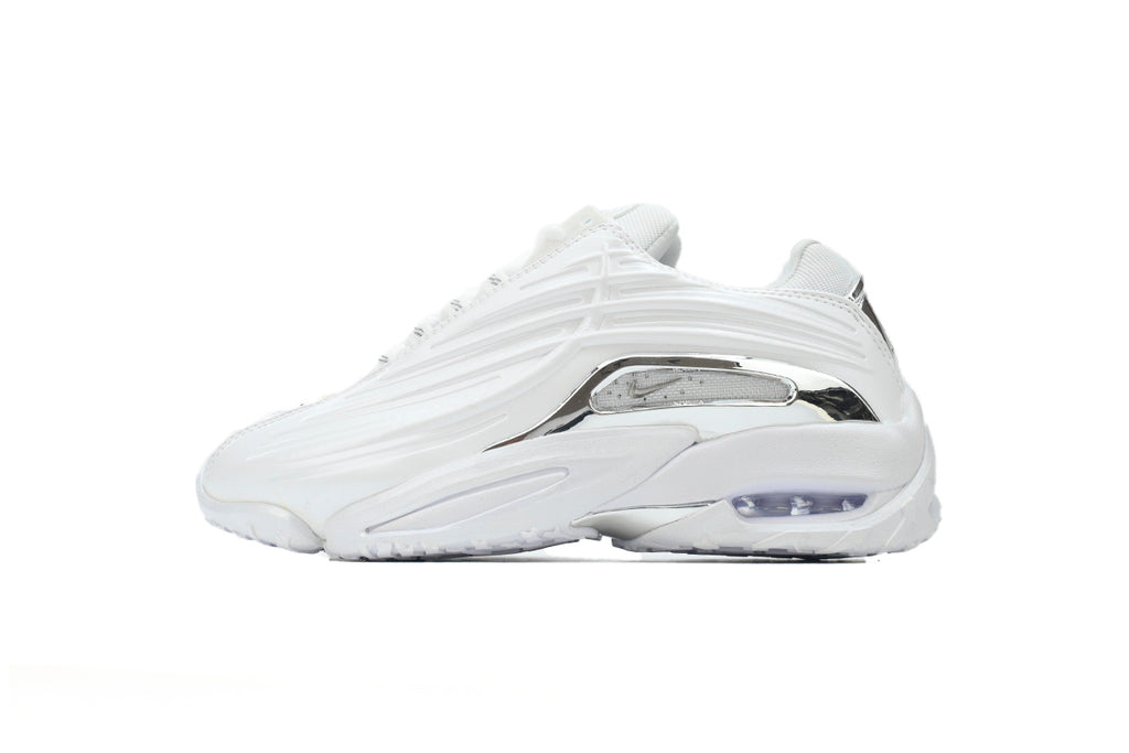 Nike Hot Step 2 x Drake NOCTA White/Chrome" Chromfersen + Schaft, komplett weißes Obermaterial