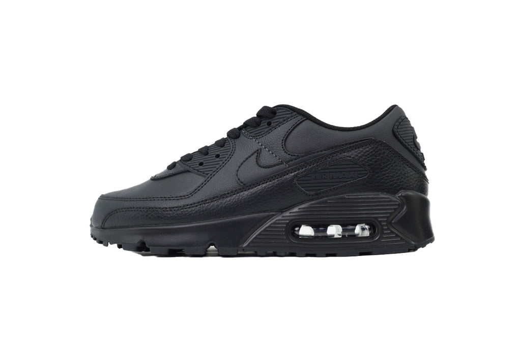 Nike Air Max 90 Leather Triple Black"