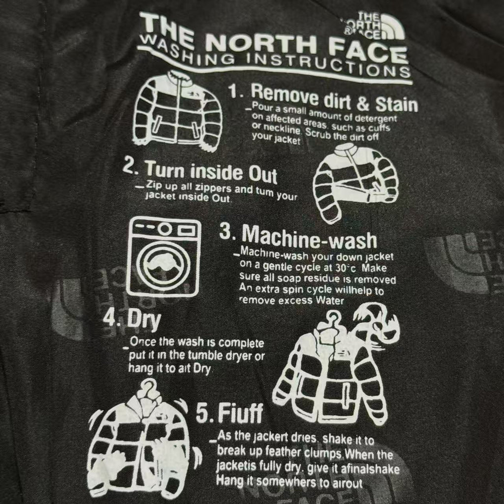 TNF 7 Summits Himalayan Parka "Black Color Patch”