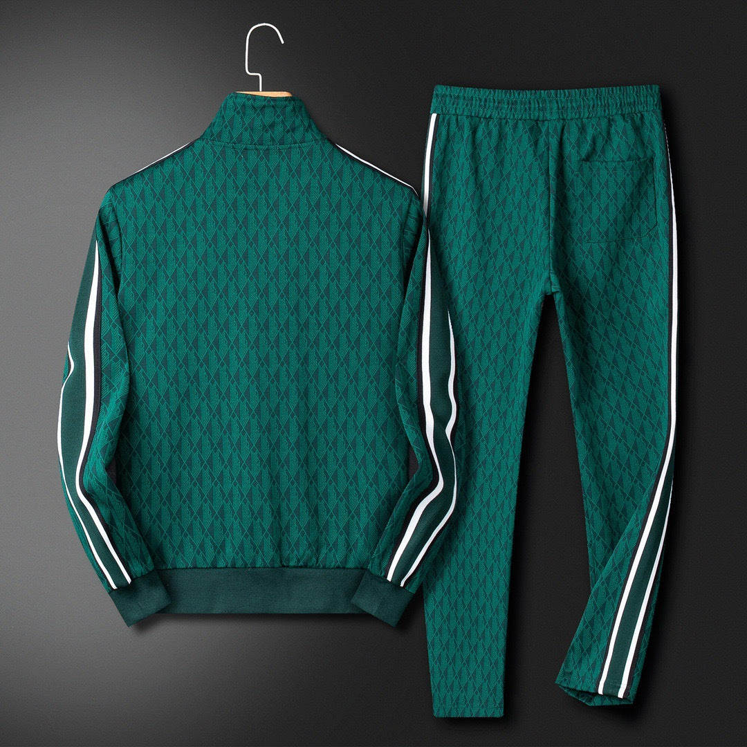 Lacoste Monogram Jacquard Tracksuit Set