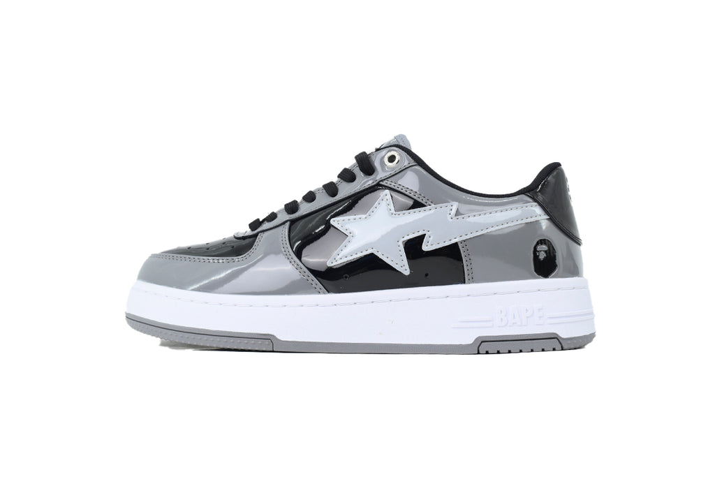 Bape Sta low “grey/black/white”