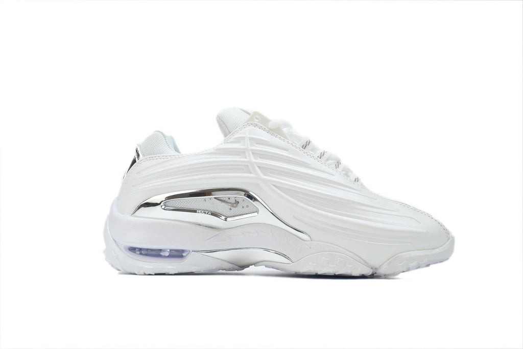Nike Hot Step 2 x Drake NOCTA White/Chrome" Chromfersen + Schaft, komplett weißes Obermaterial